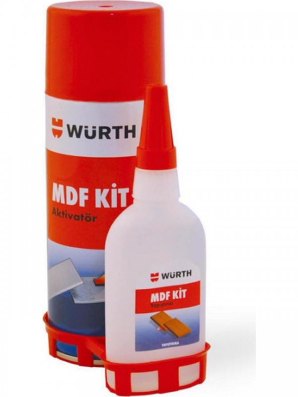 Würth Mdf Kit Aktivatör Hızlı Yapıştırıcı 100 ml + 500 ml…