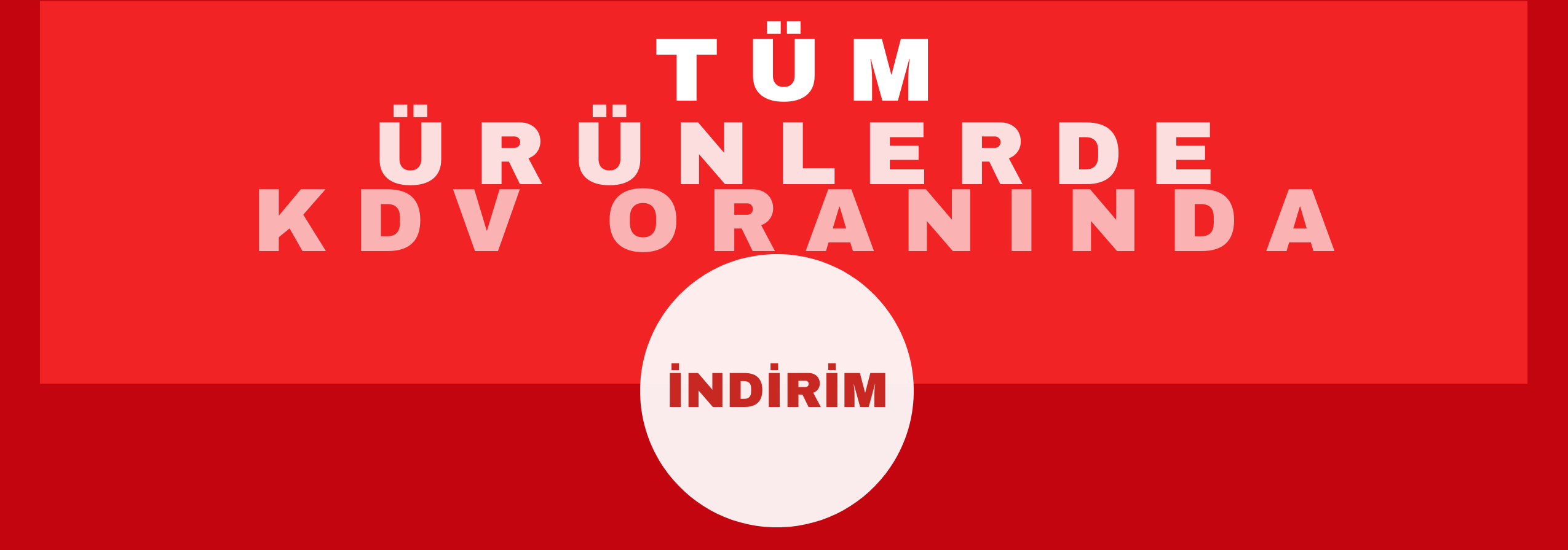 KDV İNDİRİM