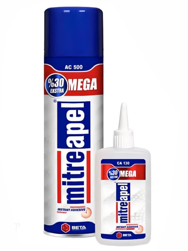 Mitreapel Mega Hızlı Yapıştırıcı 500 Ml+130 Gr…