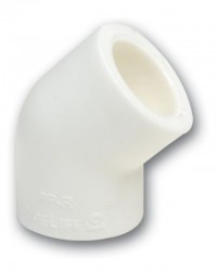 PPRC 45º Dirsek (32 mm) Beyaz