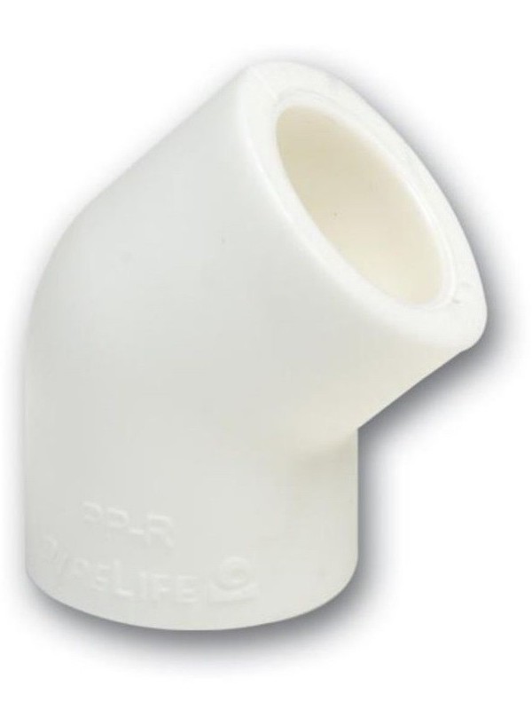 PPRC 45º Dirsek (40 mm) Beyaz…